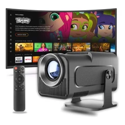 Hy320 Projetor 4k Mini Wi-fi Smart Tv Portatil Preto 127/220v