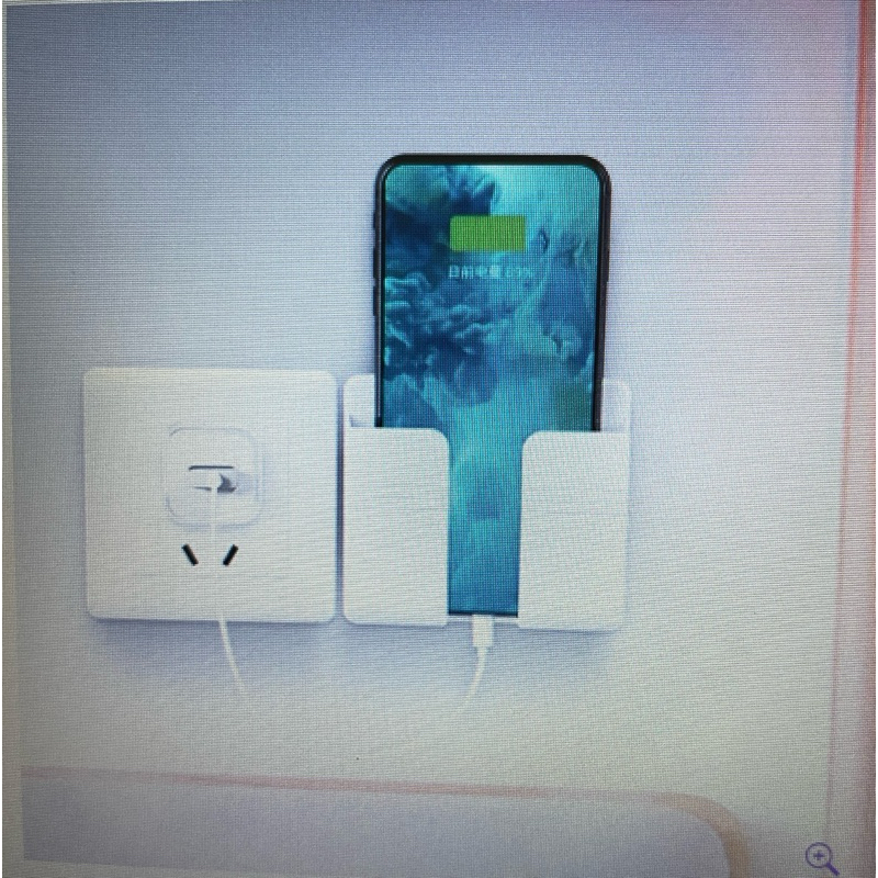 Suporte para Celular de parede plástico auto-Adesivo com fita dupla face inclusa