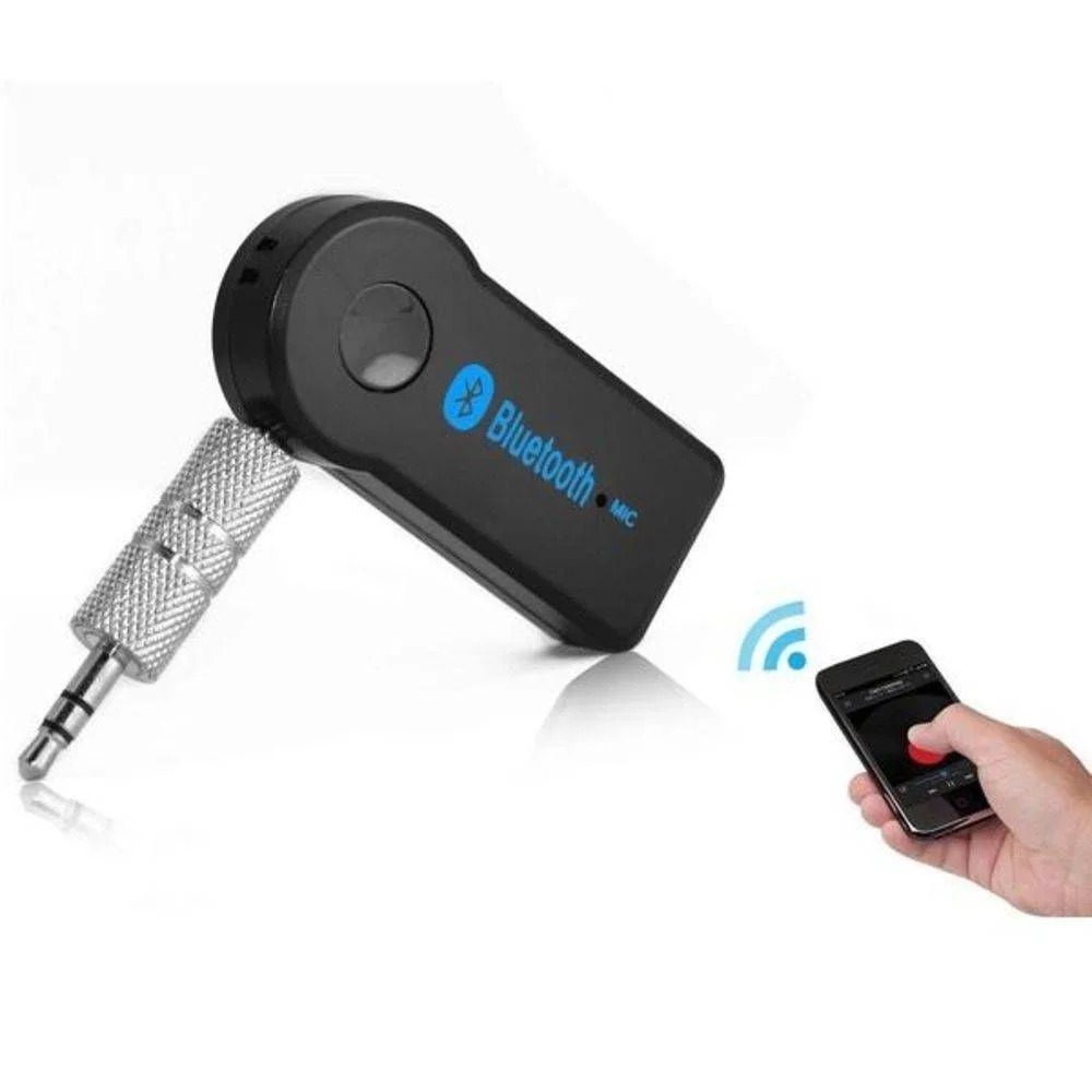 ADAPTADOR RECEPTOR BLUETOOTH USB PARA P2 ENTRADA AUXILIAR SOM DE CARRO