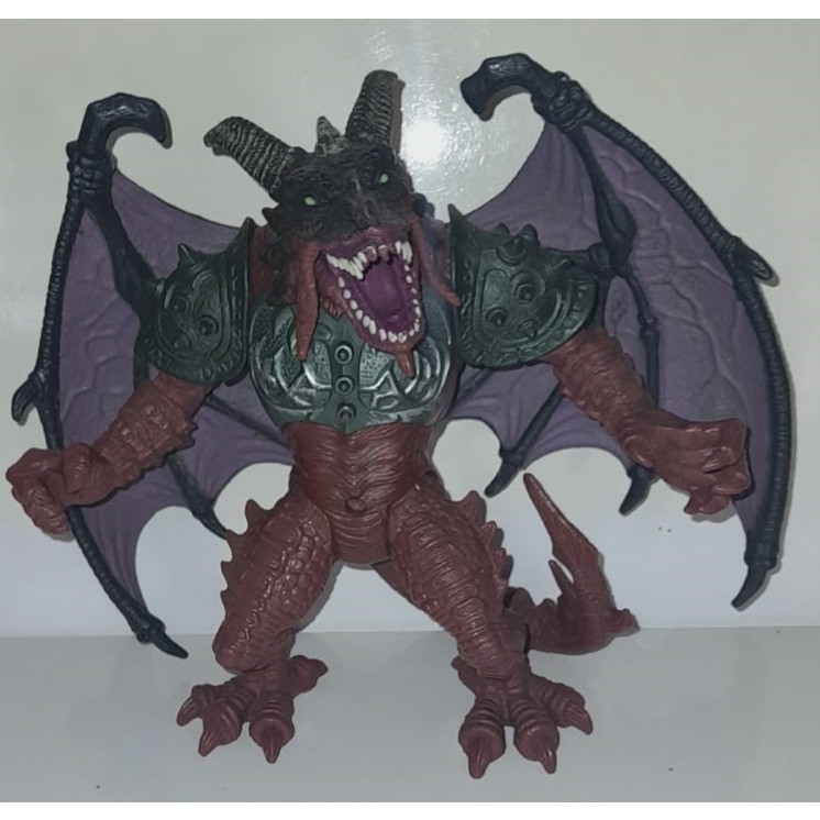 Boneco Dragão Chap Mei - Legends Of Knights(Gargula ?) - 18 De Largura x 28 De Altura- Em Super Bom Estado