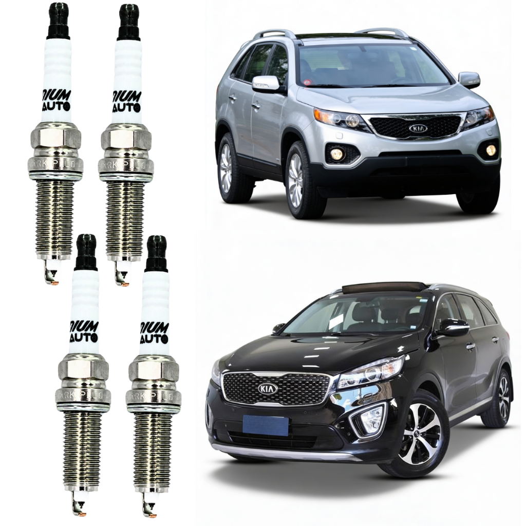 Kit De Vela De Ignição Para Kia Sorento 3.5 V6 2010 2011 2012 2013 2014 2015 2016 SILZKR7B11