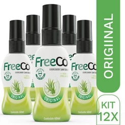 Kit 12 Bloqueadores de Odores Sanitários FreeCô Original – 60ml cada