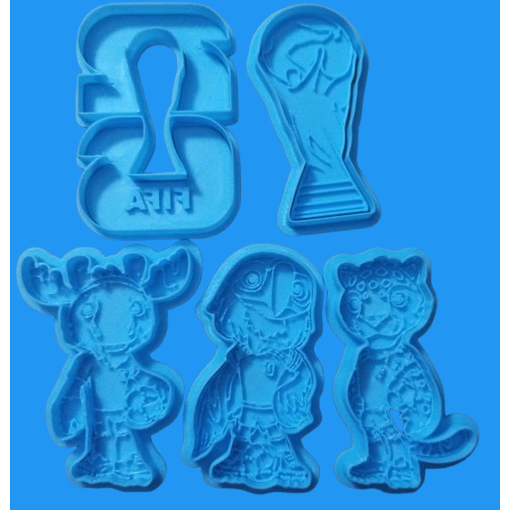 kIT CORTADOR DE BISCOITO COPA DO MUNDO 2026