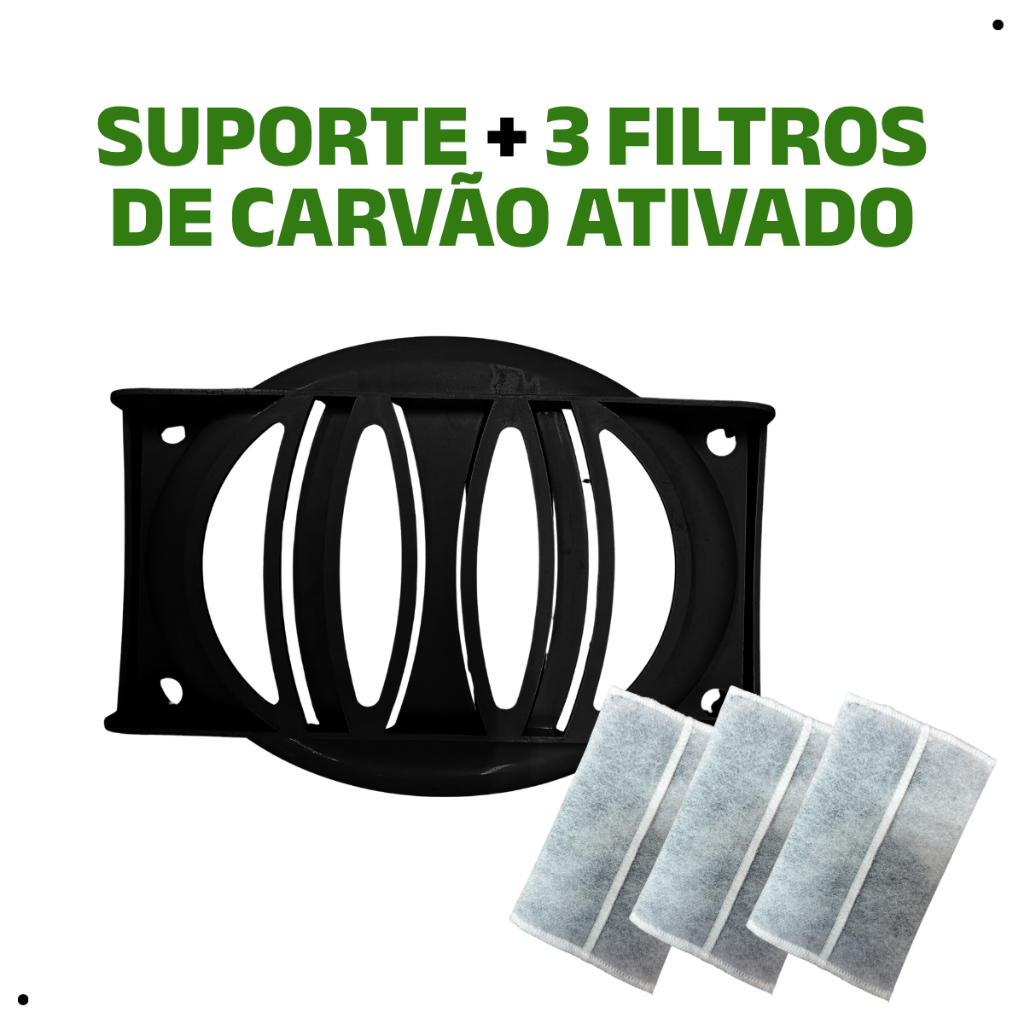 KIT FILTRO + SUPORTE TOALETE Durapets