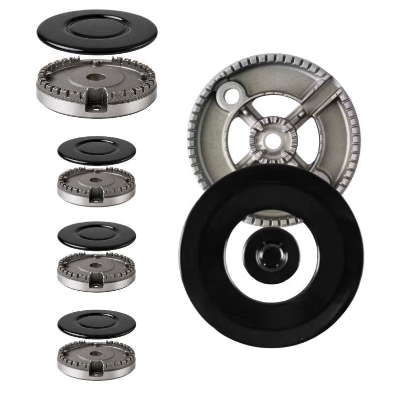 Queimadores Fogão Dako Turbo Cook Preto 5 Bocas
