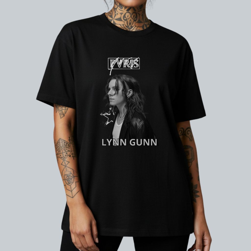 Camiseta PVRIS 100% Algodão Premium Lynn Gunn Unissex Premium