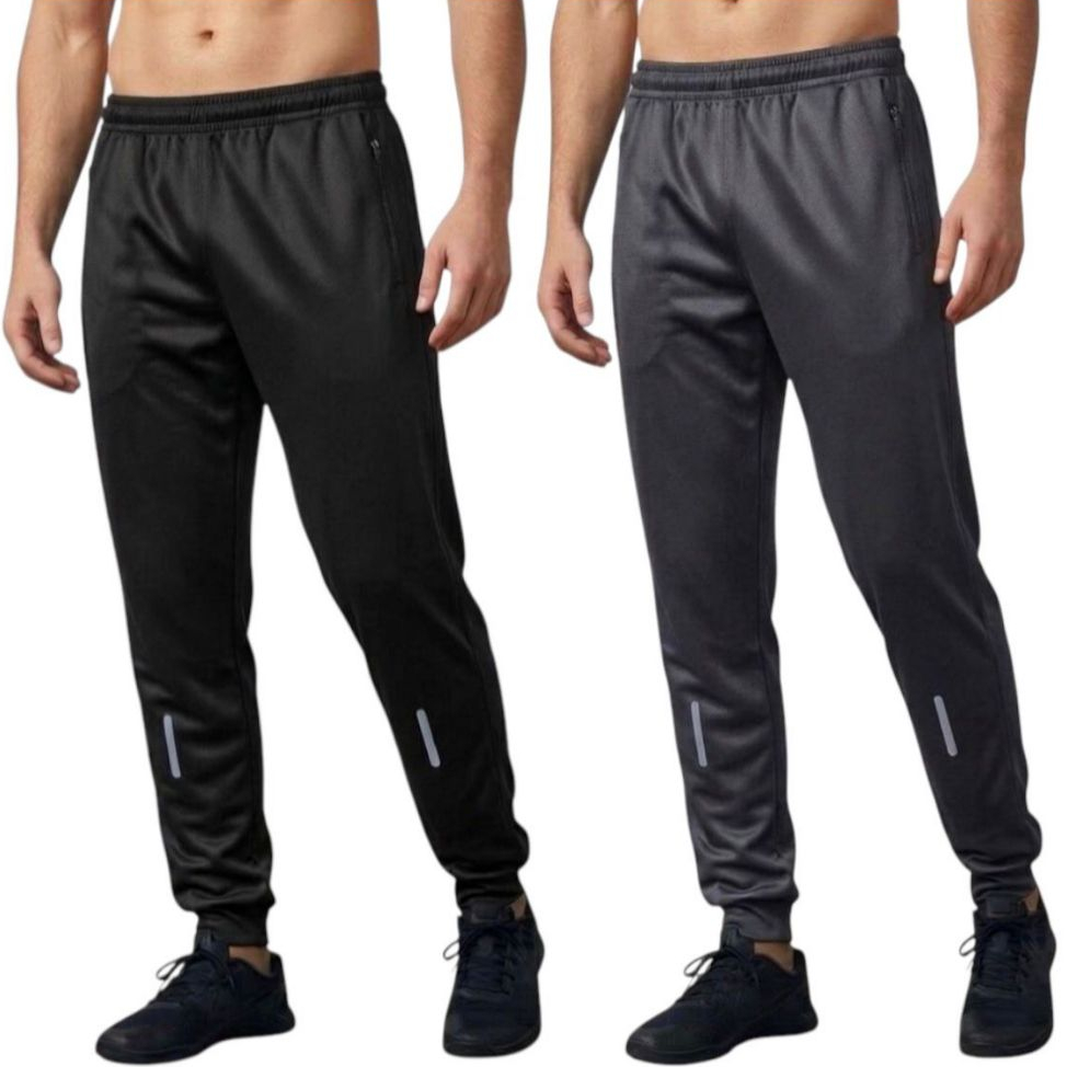 Kit 2 Calças Chimpa Refletivo Academia Masculina Adulta Flanelada Outono Inverno 2026