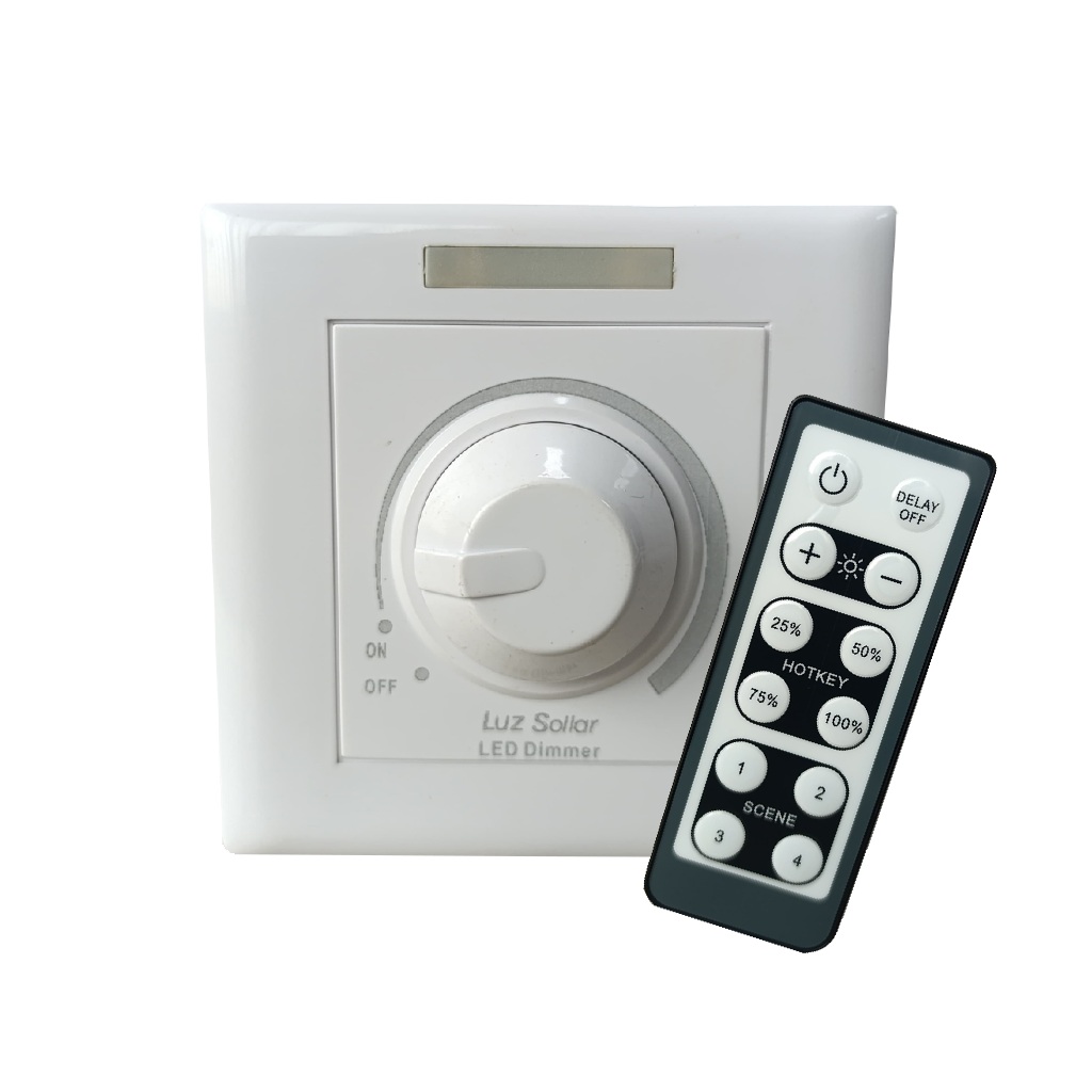 Led Dimmer Dimerizador Controlador Eletrônico 200W Com Controle