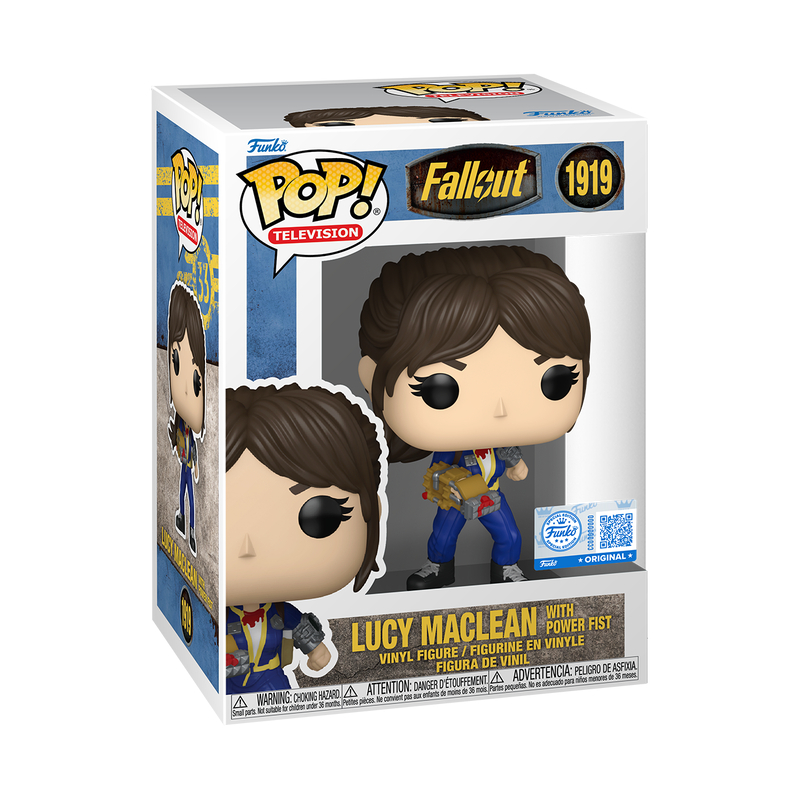 Funko Pop Lucy Maclean with Power Fist 1919 Exclusivo Fallout