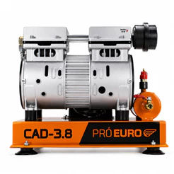 Compressor De Ar Direto 3.8 PCM 550W Isento de Óleo 115 PSI 220V Pró Euro