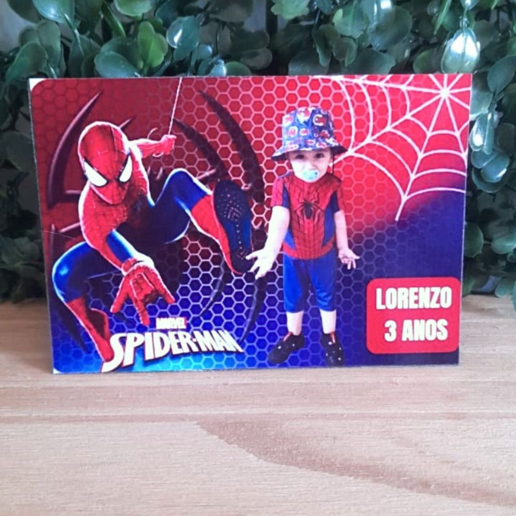 15/30/45 Imãs de Geladeira Personalizado Lembrancinhas Aniversário Infantil Homem Aranha