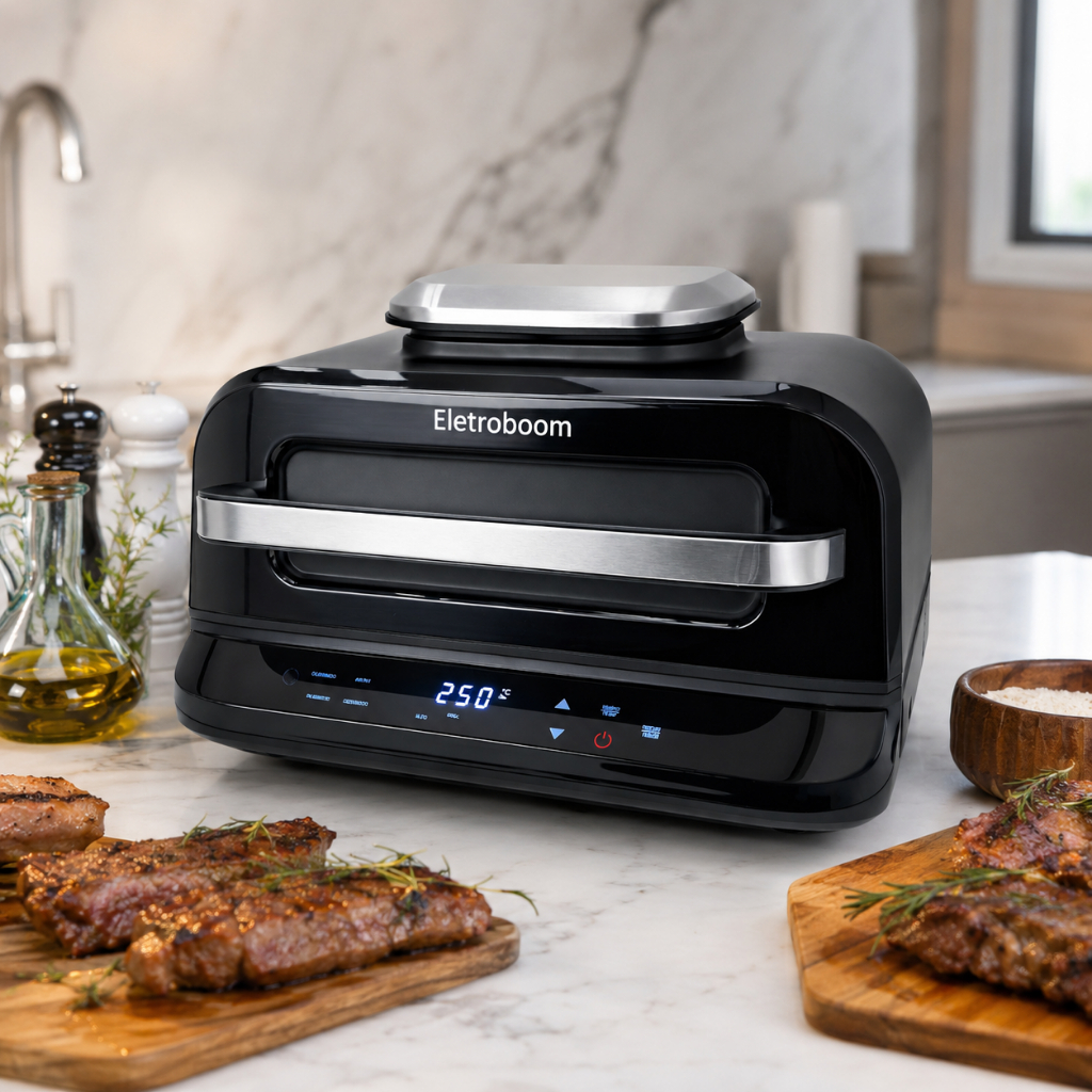 Fritadeira Elétrica Air Fryer Painel Digital Multifuncional
