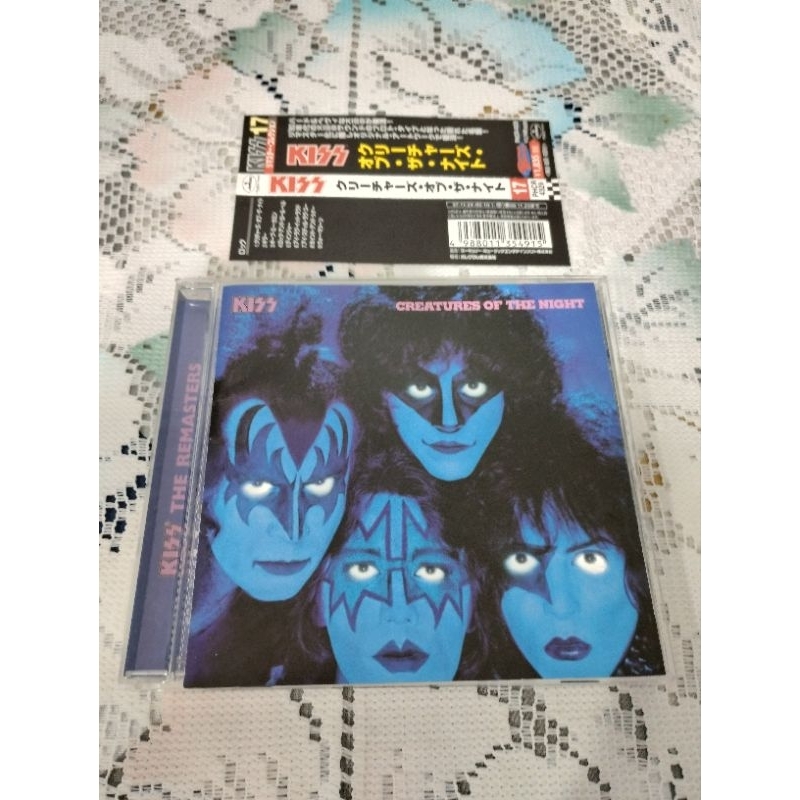 cd Kiss Creatures Of The Night importado made In Japan raríssimo+ Obi