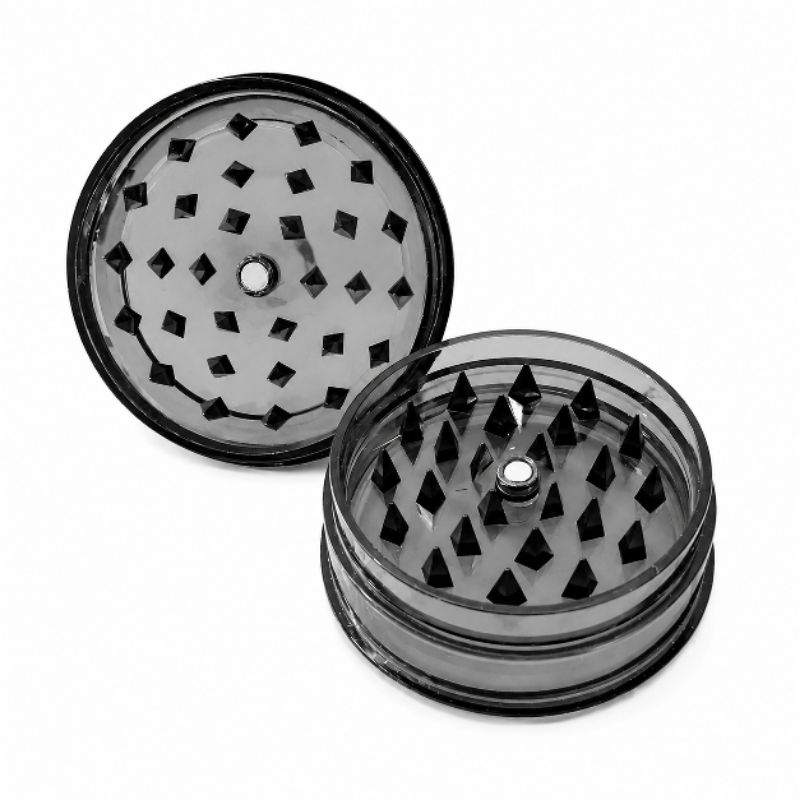 Triturador  manual acrílico de alimentos, amendoim, café, alho resistente custo benefício (COR ALEATÓRIA)