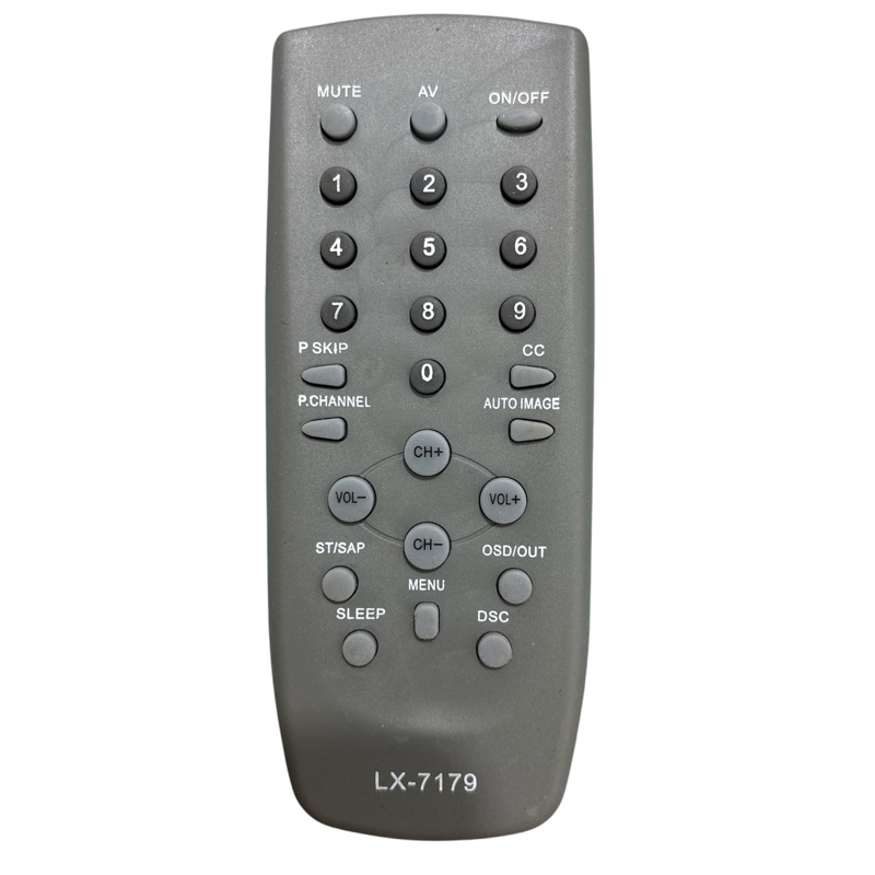 Controle Remoto para TV CCE Cyber Tubo - 7179 / RC-201 / RC-206 / HPS1403  HPS1405  HPS2003  HPS2004