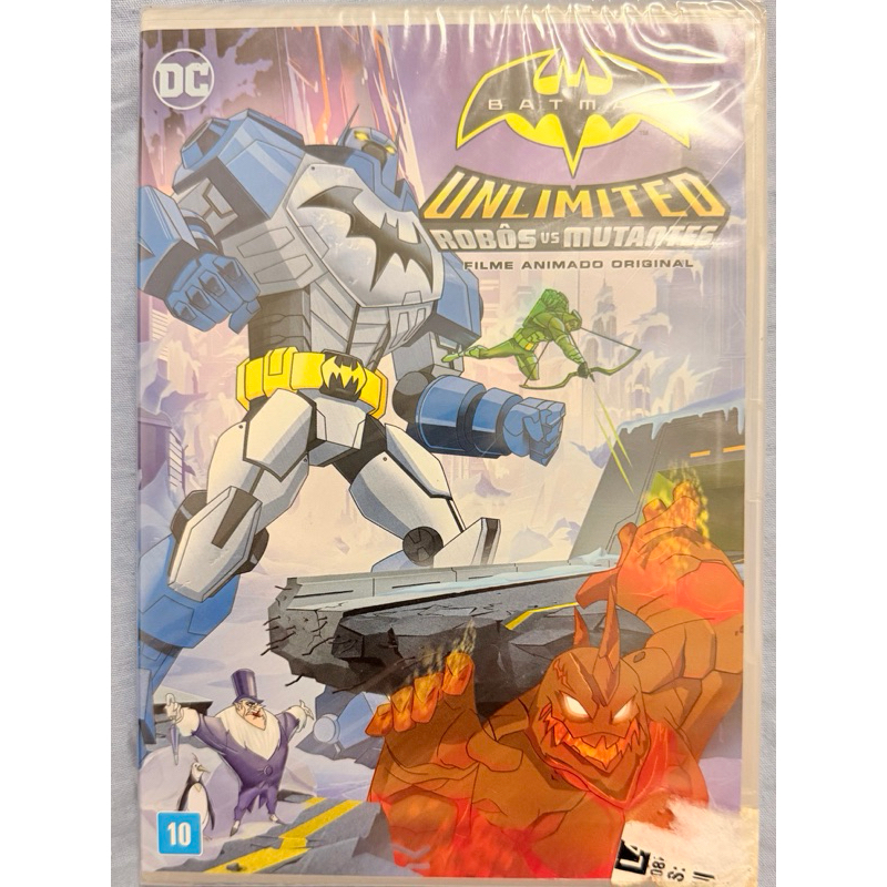 DVD Batman Unlimited Robôs e Mutantes