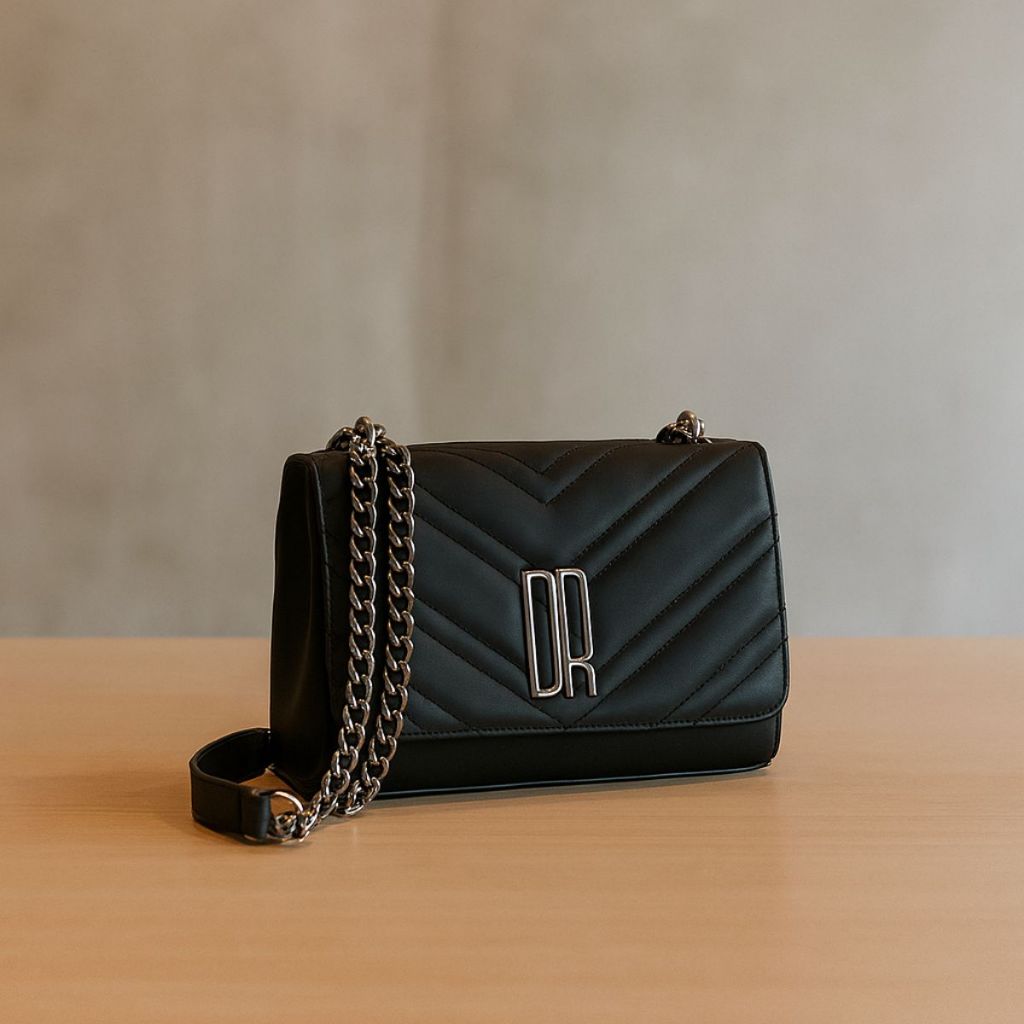 Bolsa Feminina Transversal Pequena De Lado Alça De Corrente Enviamos Rápido