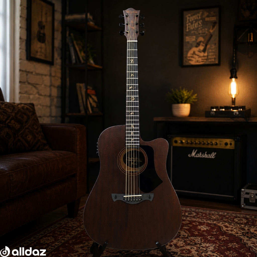 Violão Folk Tagima Gran Reserva Juninho Afram Dark Mahogany