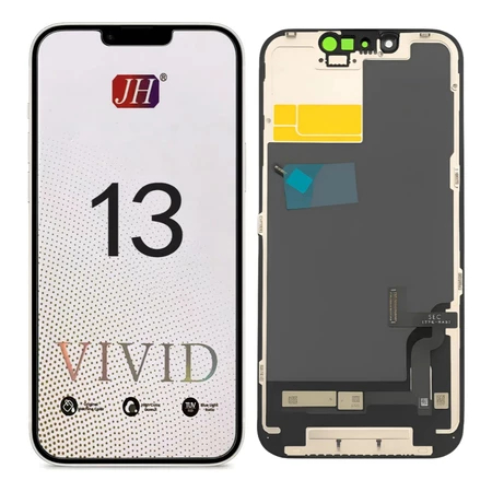 Tela Frontal Display Touch iPhone 13 Vivid FHD / Incell HD Preto