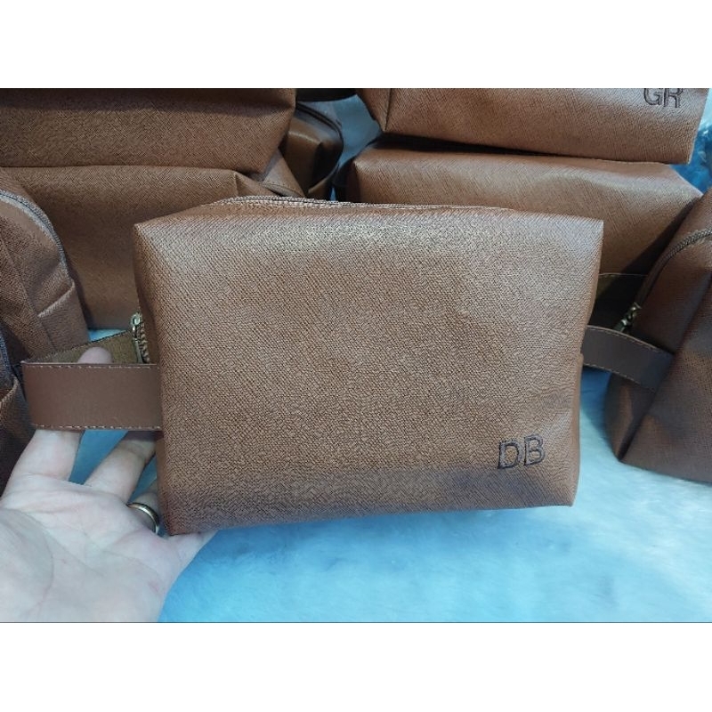 Promoção/personalizado/Necessaire/Ziper/Cafe/Preto/Organizador/Mala