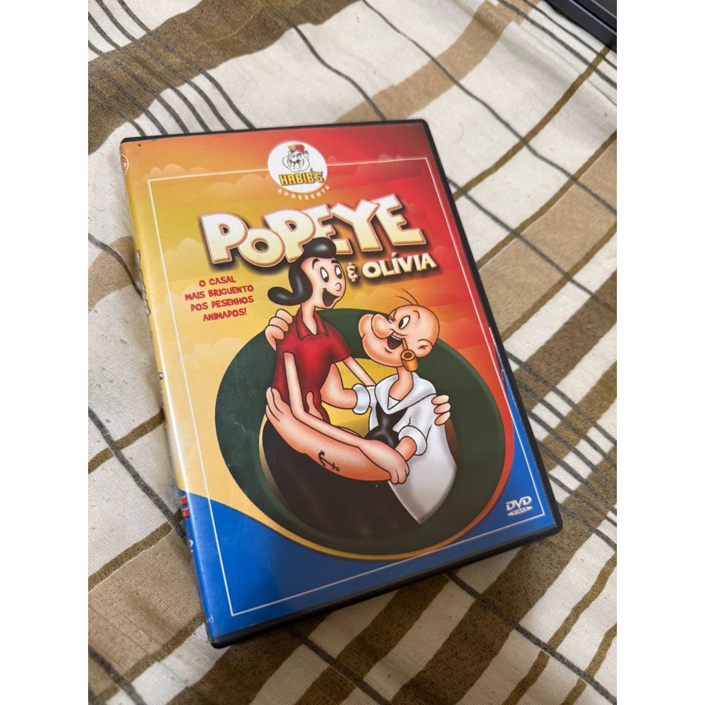 DVD Popeye e Olívia | Habib's, animação