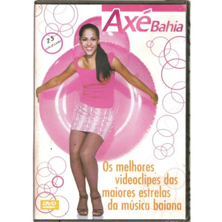 Usado: Axé Bahia Raro Dvd Original De Clipes Anos 90 A 2000 De Vários Artistas Da Época
