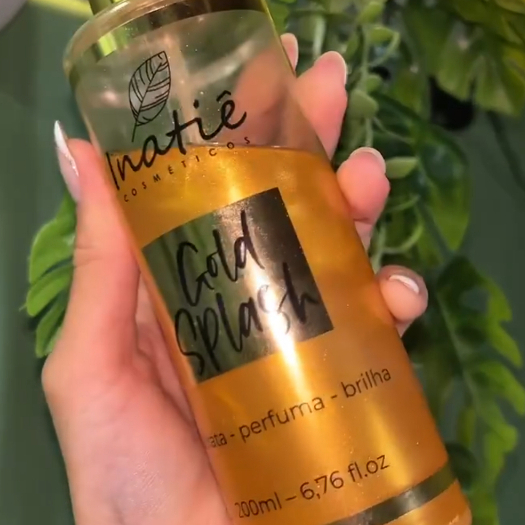 Body Splash Alta Fixação Perfumaria Fina Dia E Noite 200ml Inatiê