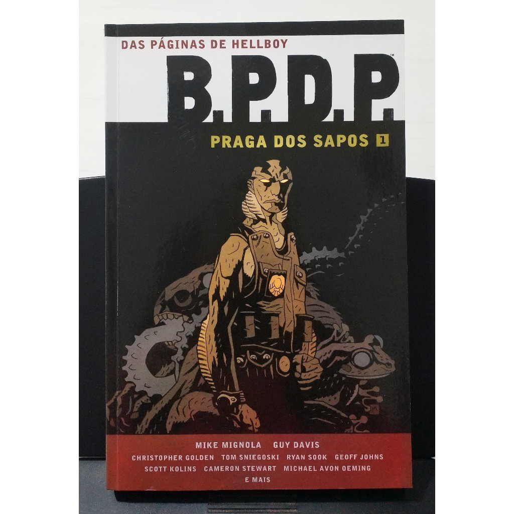 Das Páginas de Hellboy B.P.D.P. Praga dos Sapos - nº 1 - Mike Mignola