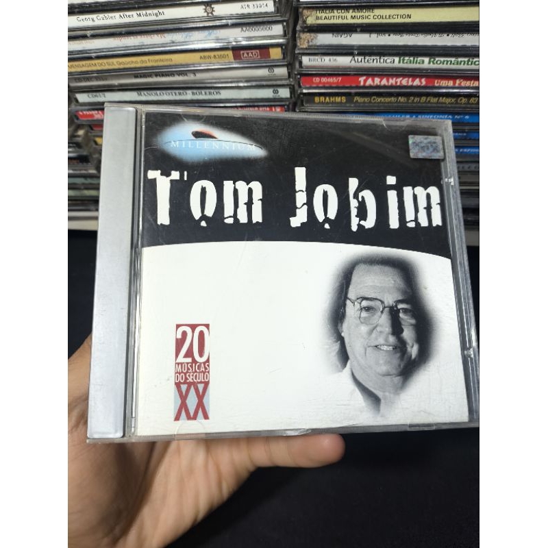 CD TOM JOBIM - MILLENNIUM - 20 MÚSICAS DO SÉCULO XX - CD Usado conservado - REF:CD 3067