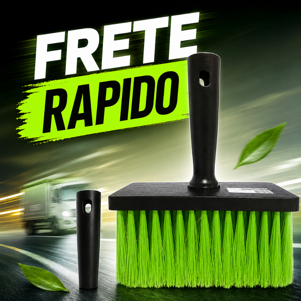 Kit 3 Broxa Trincha Pintura Parede Alvenaria Pedreiro Cal Tinta Multiuso Absorção Impermeabilização