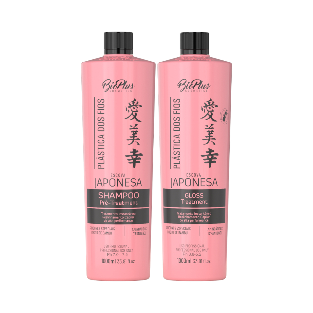 Produto Para Alisa o Cabelo Progressiva Japonesa 2x1000ml