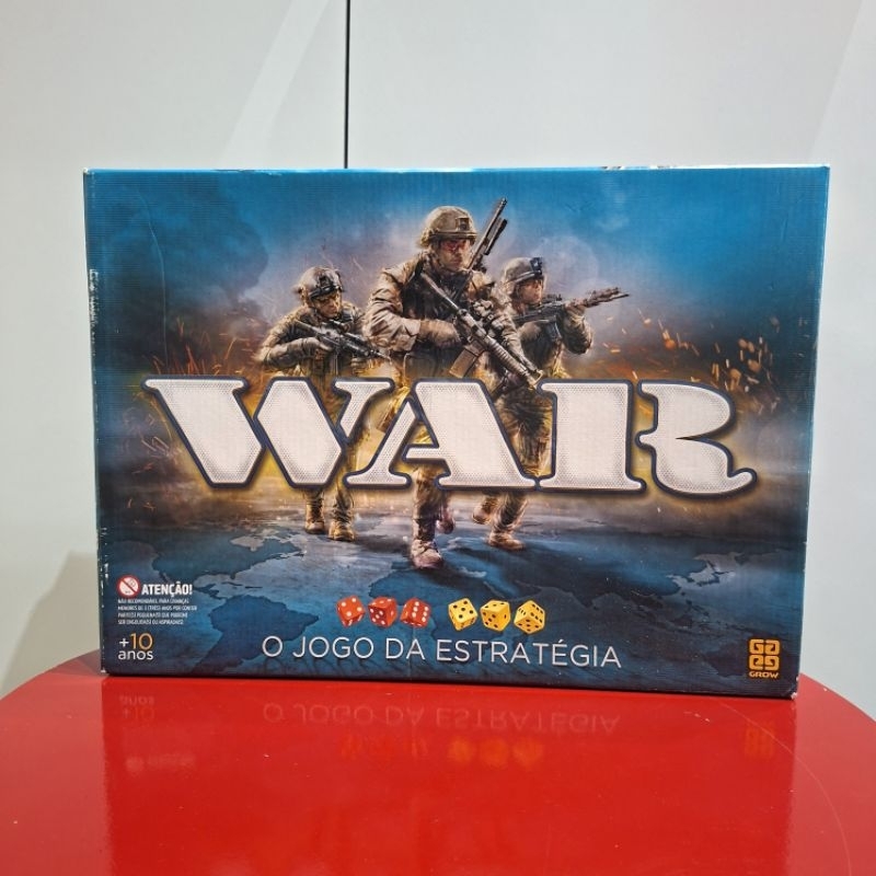 Jogo de Tabuleiro War - O Jogo da Estratégia | Grow