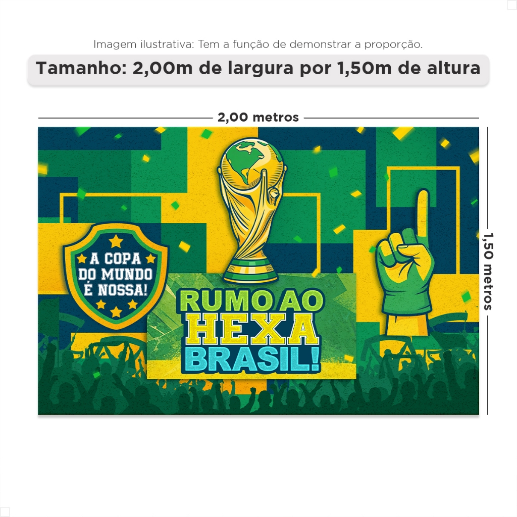 Painel De Festa Retangular Horizontal Tecido Vários Modelos - Desapega