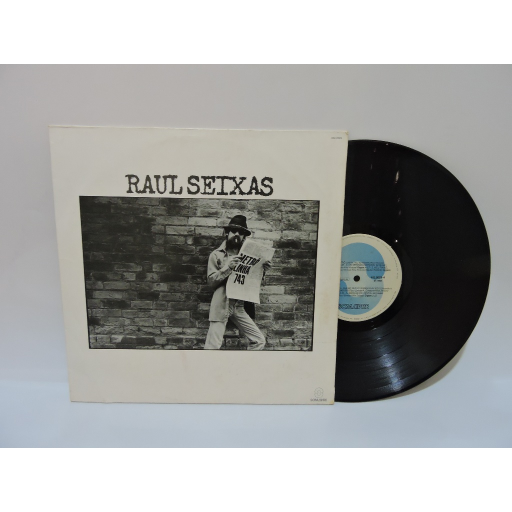 LP DE VINIL RAUL SEIXAS METRO LINHA 743 COM ENCARTE