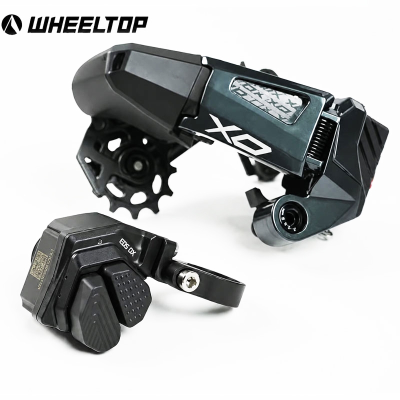 Grupo Eletrônico MTB WHEELTOP OX2.0 Wireless Câmbio + Trocador 12V 13V 14V Bike MTB Pronta Entrega Brasil NF-e