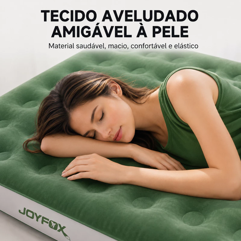 Colchão Inflável Casal para Camping e Viagem — foto 5