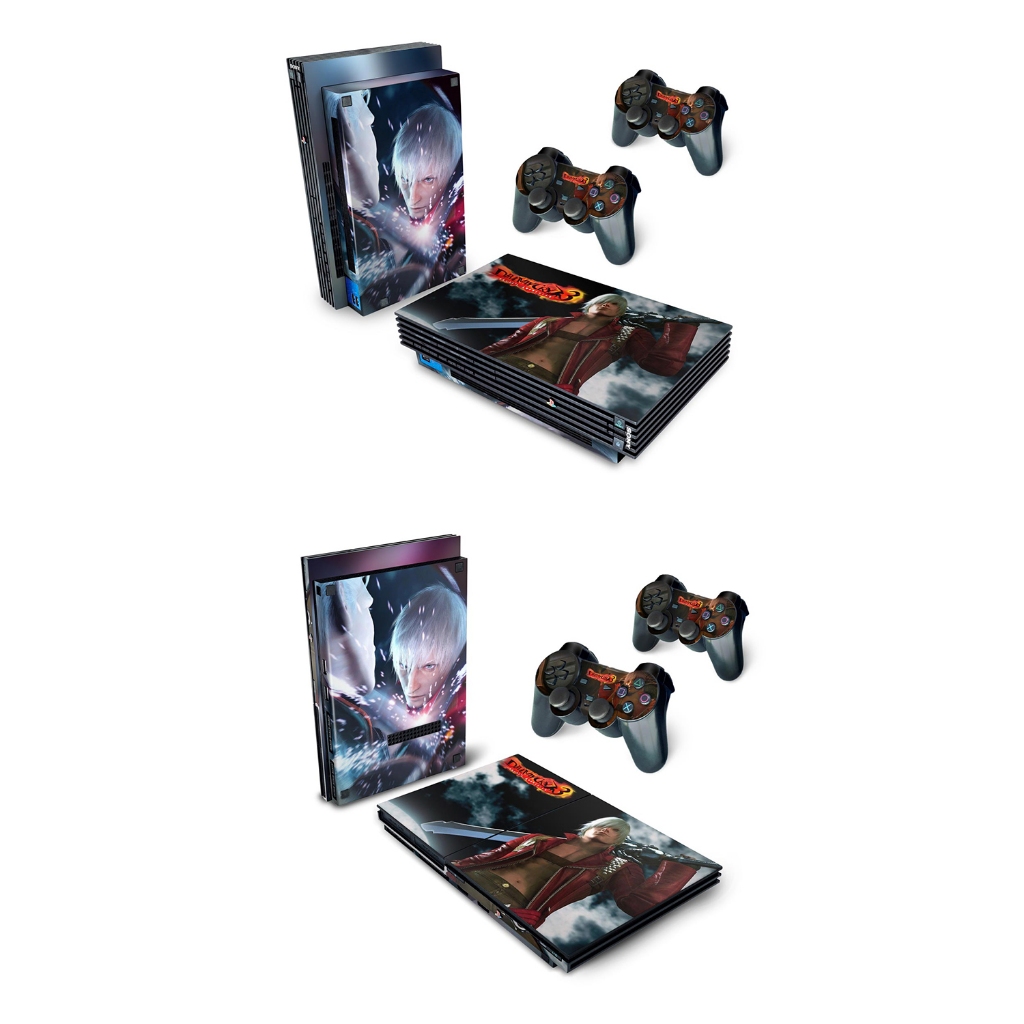 Skin Anti-Rage para PS2 FAT ou SLIM - 008 - Skin Playstation 2