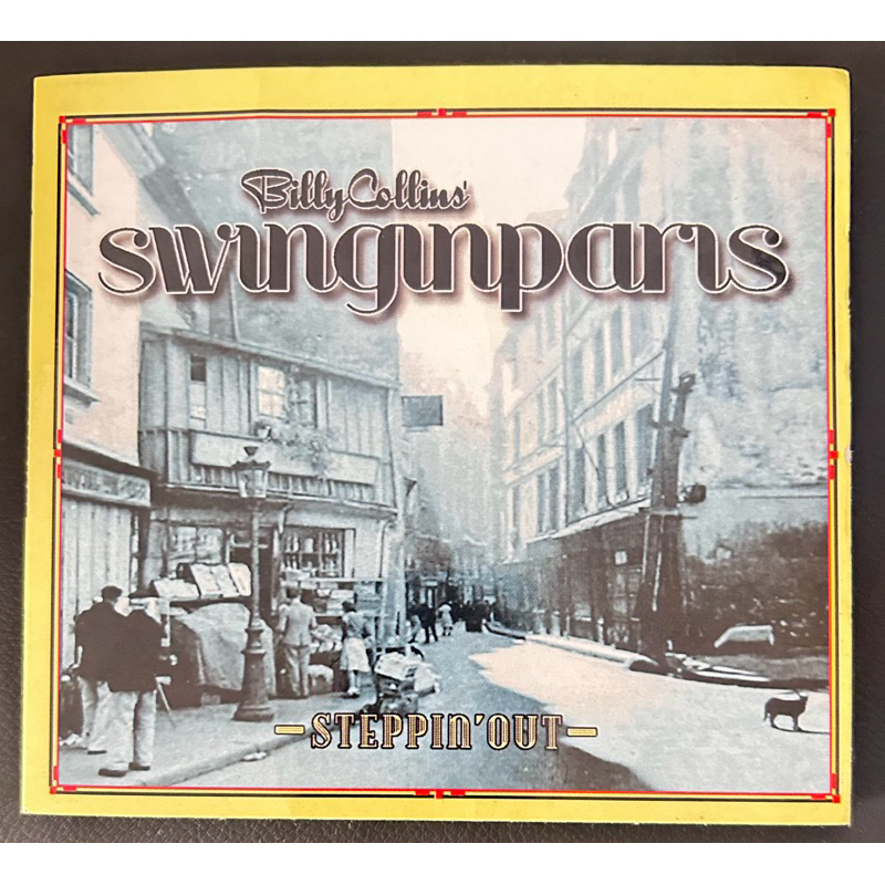 CD Billy Collins’ Swingin Paris Steppin’ Out Digipack França Jazz Gypsy Swing