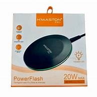 Carregador Sem Fio HMASTON 20W Indução Turbo Preto Qi iPhone Samsung Base Rápida