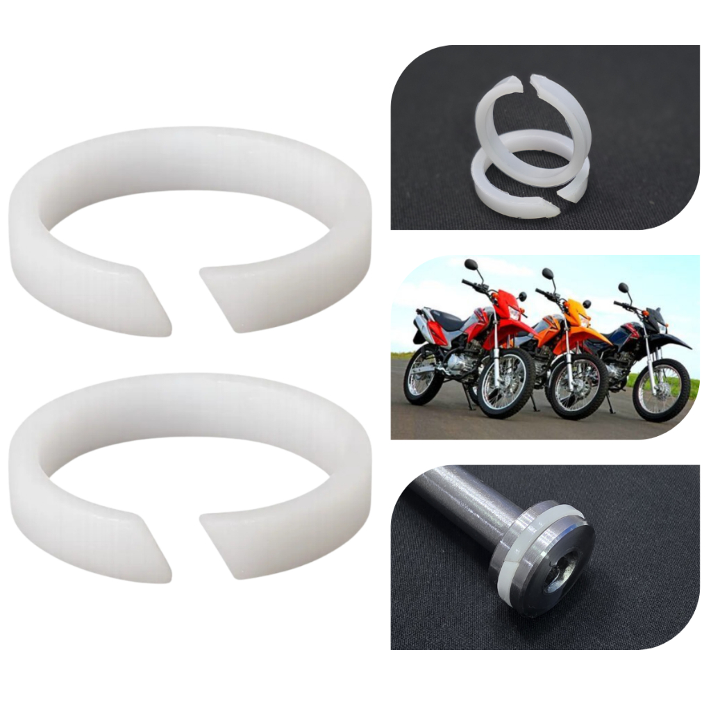Anel Vedação Flauta Bengala Nxr Bros 125 150 160 Xre 190 Strada Moto Honda Grafo Bucha Arruela