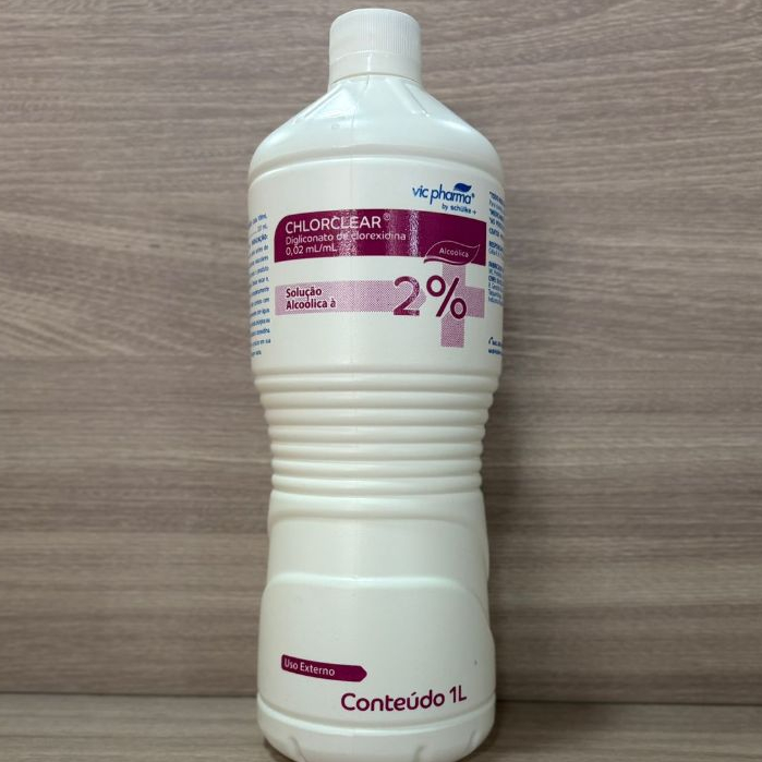Clorexidina Alcoólica Vic Pharma Antisséptico 2% 1 Litro