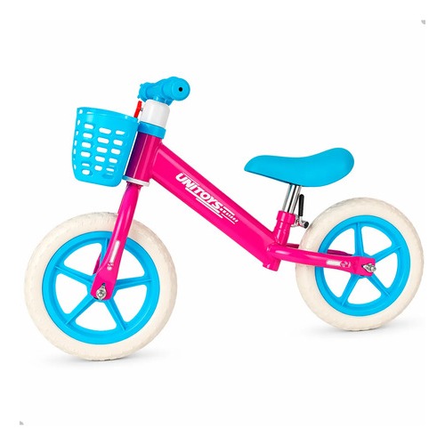 Bicicleta Infantil Balance Bike Rosa Sem Pedal Ideal Para Aprender Equilíbrio