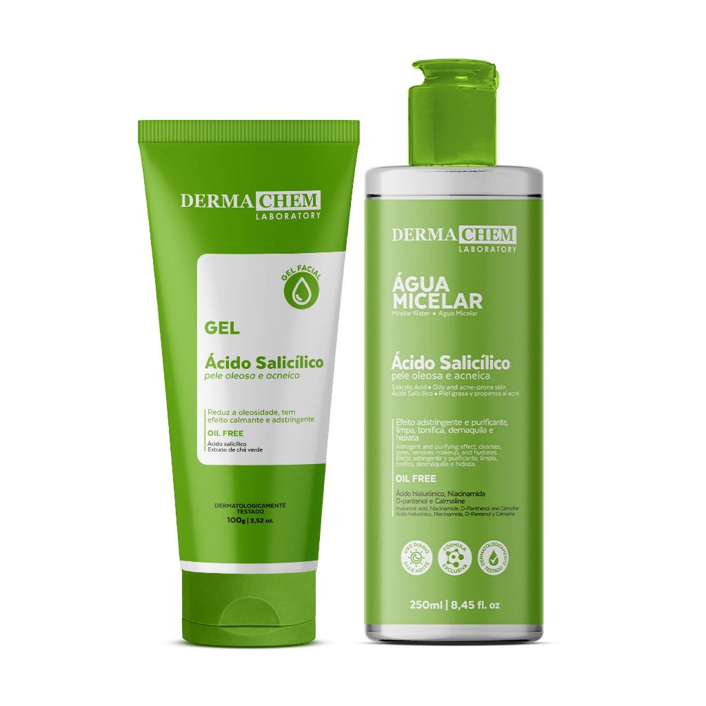 Kit Antioleosidade Ácido Salicílico Dermachem