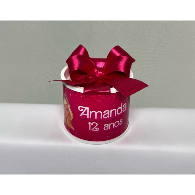 kit TUBOLATAS personalizadas - BARBIE - lembrancinha personalizada para aniversário,casamento,batizado,maternidade.