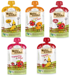 Kit Com 3 Unidades Papinha De Fruta Orgãnica 99g Natuzinho