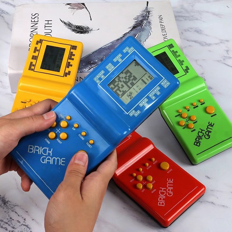 40 Mini Game Portátil Retro Brick Game 9999 Transparente Ou Colorido