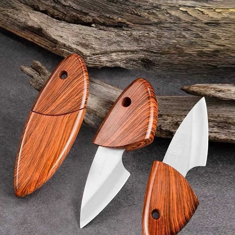 Faca De Frutas Aço Inox Com Bainha Mini Faca Para Piquenique caça pesca camping churrasco, Faca Pescador