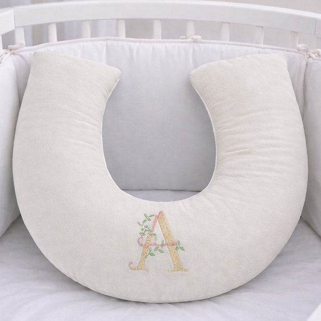 Almofada de Amamentação Personalizada Toque de Algodão Micropercal Para Amamentar Bebê