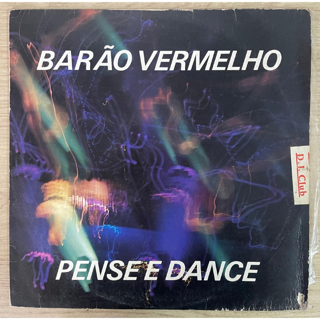 LP Disco Vinil Barão Vermelho - Pense e Dance