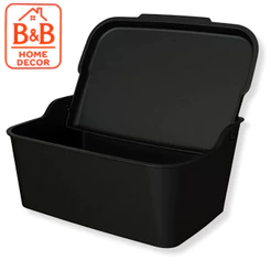 Saleiro 500ml Plástico Premium Tampa Basculante Ideal Para Cozinha Doméstica Industrial